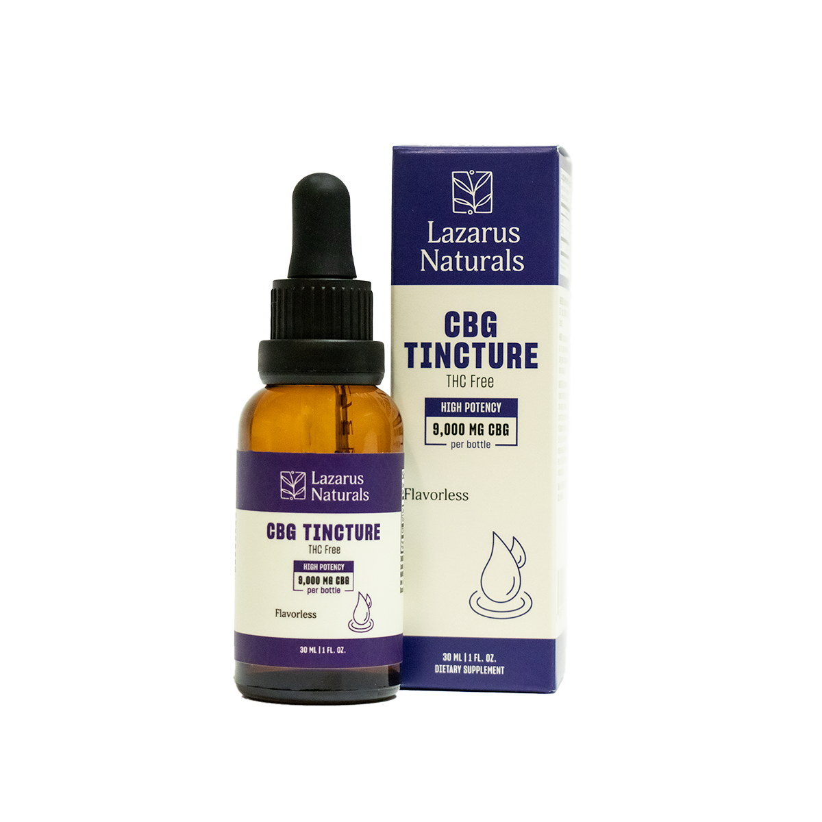 Buy Lazarus Naturals CBG Isolate Oil Tincture Online | Hemp Hop