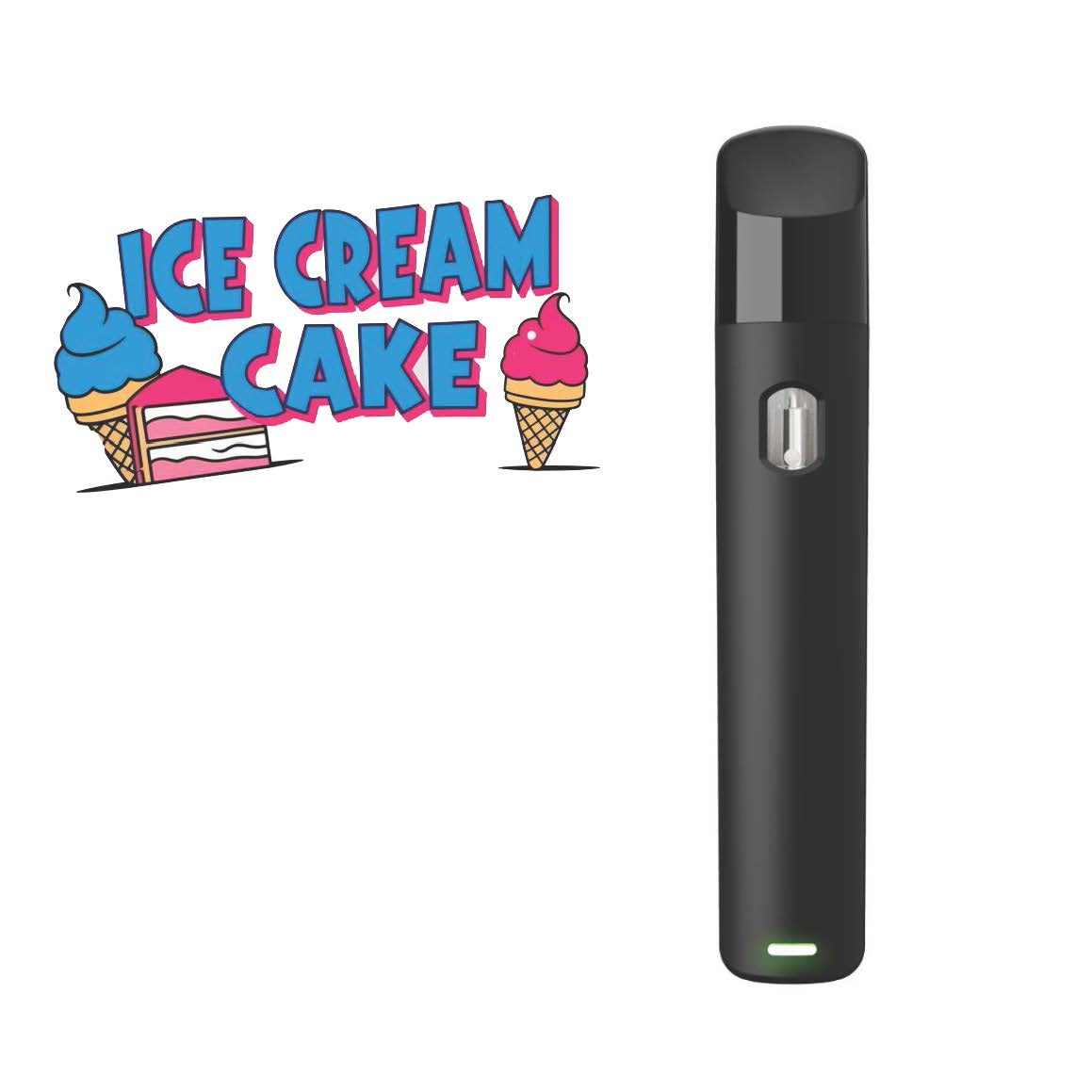 Buy Ice Cream Cake High THCA Live Resin Disposable Rechargeable Vape