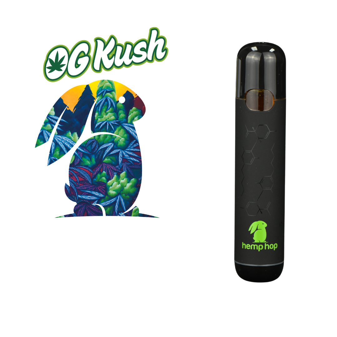 Buy OG Kush Disposable Vape CBG & CBN Cart Online | Hemp Hop