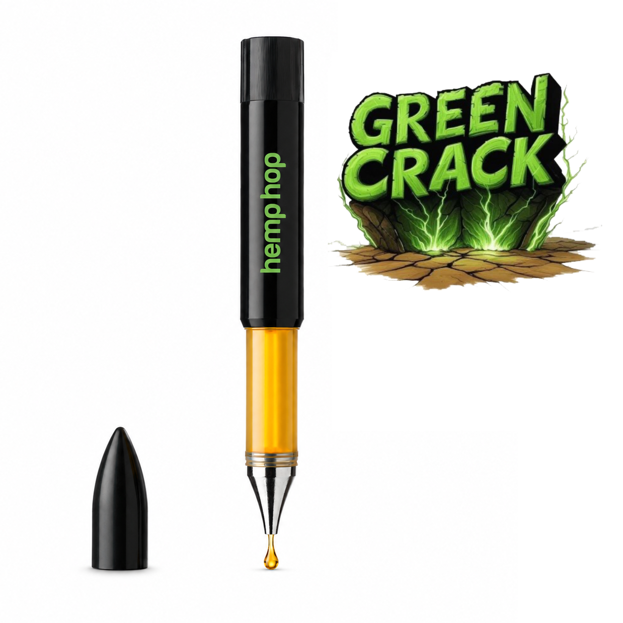 Buy Green Crack High THCa Live Resin Dablicator Online | Hemp Hop NC