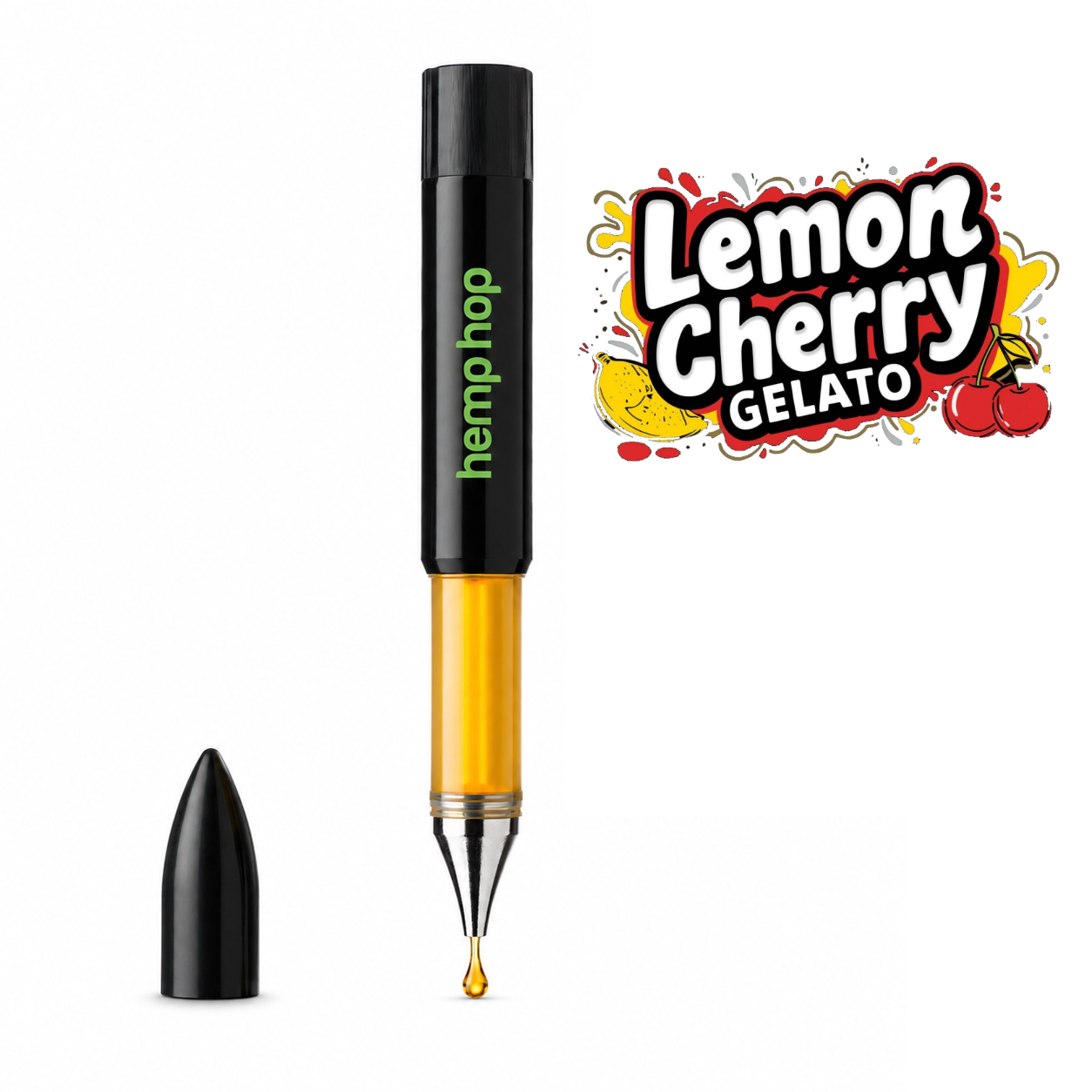 Buy Lemon Cherry Gelato High THCa Live Resin Dablicator | Hemp Hop NC