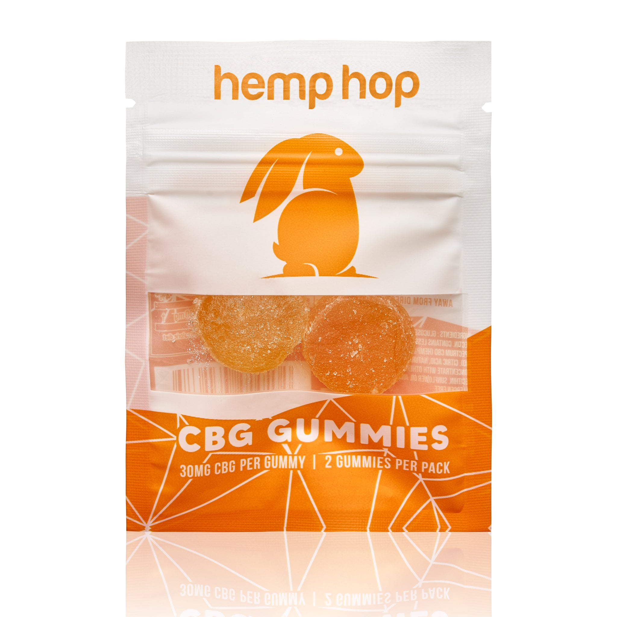 2 count bag CBG Gummies Hemp Hop