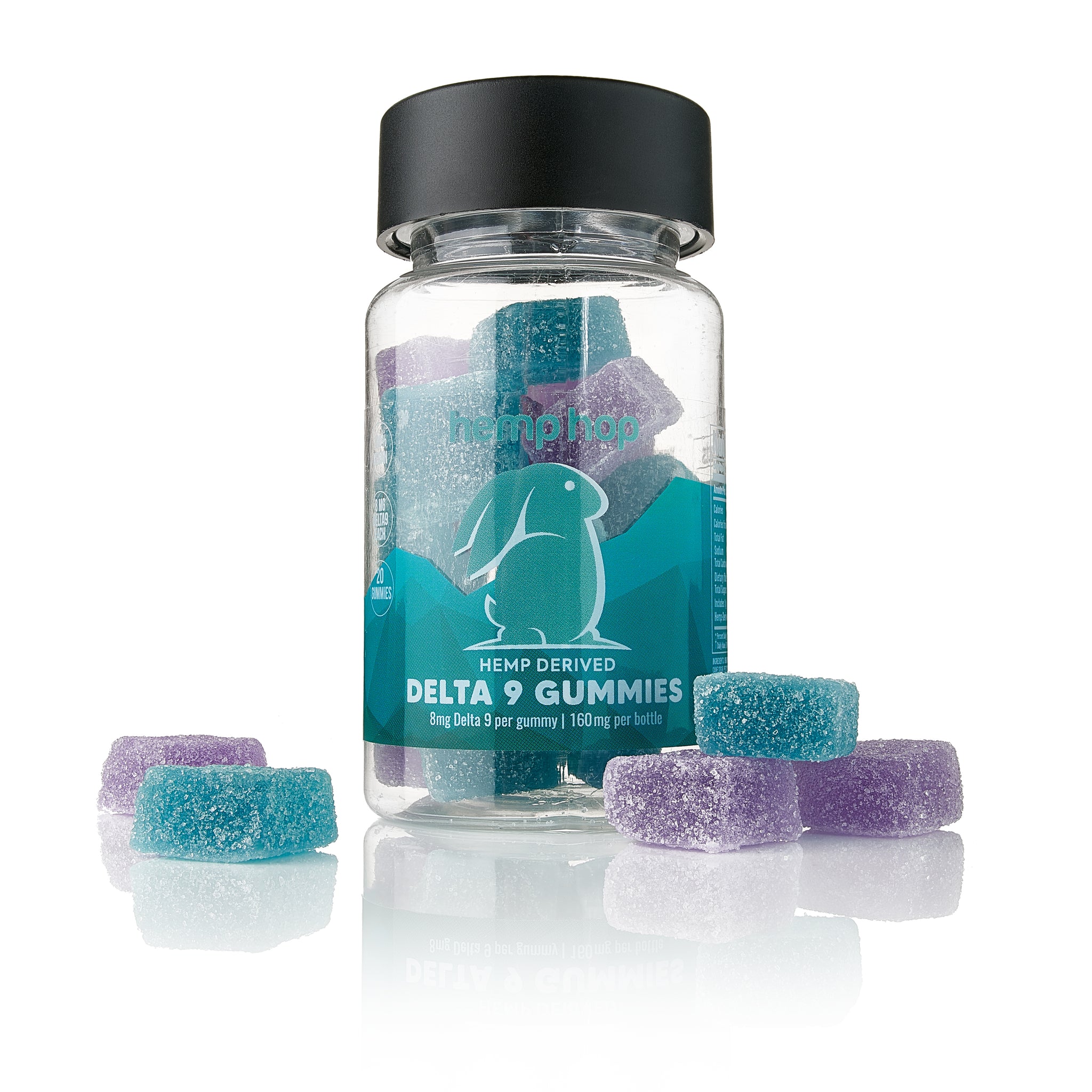 Bottle Of Delta-9 THC Gummies