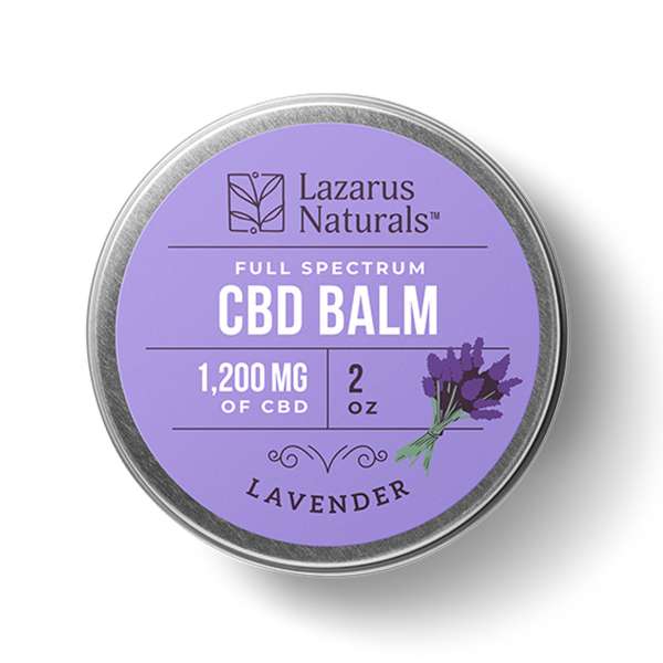 lazarus naturals lavender chamomile cbd balm