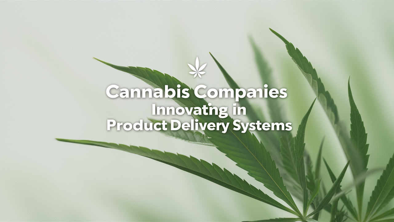 How Cannabis Companies are Innovating in Product Delivery Systems?