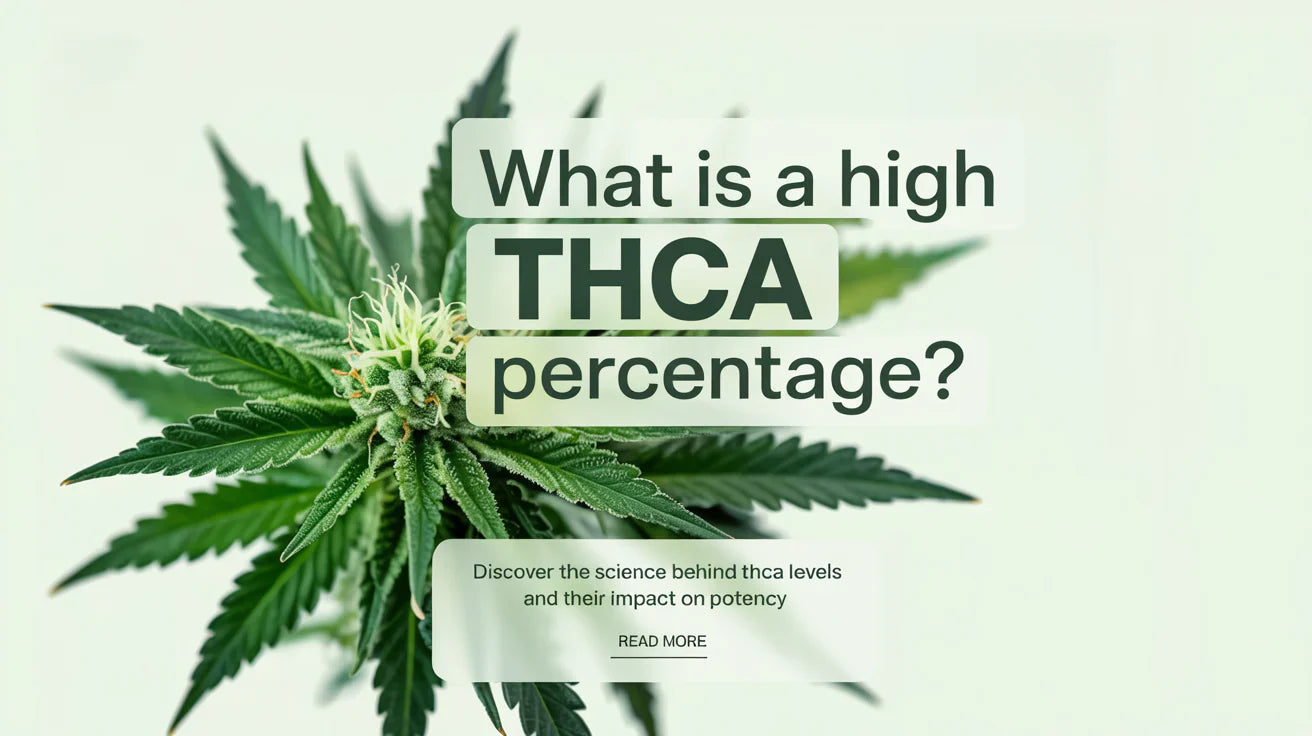 What Is a High THCa Percentage? THCa Potency, Strength, & What It Means