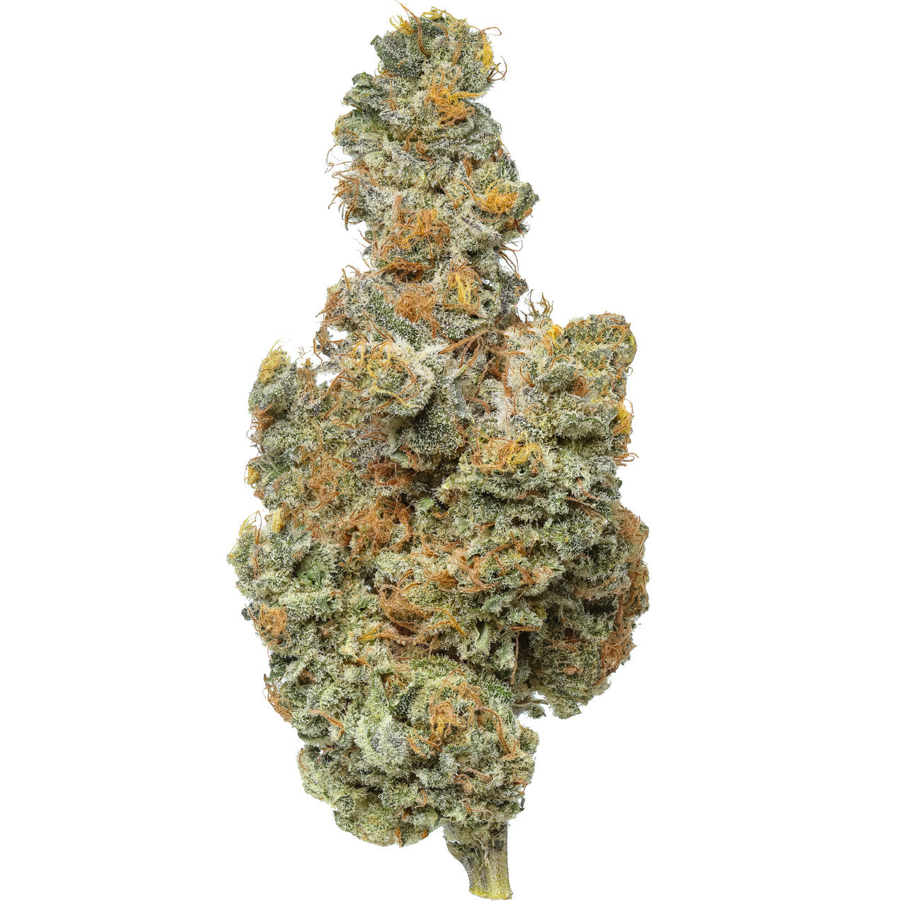 Don Limon Cannabis Buds - Dense, Green with Orange Accents and Trichome Coating