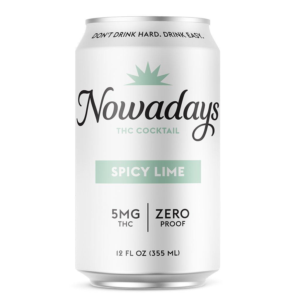 Buy Nowadays 5 mg THC Drink | 12 oz Canned Cocktail | Hemp Hop
