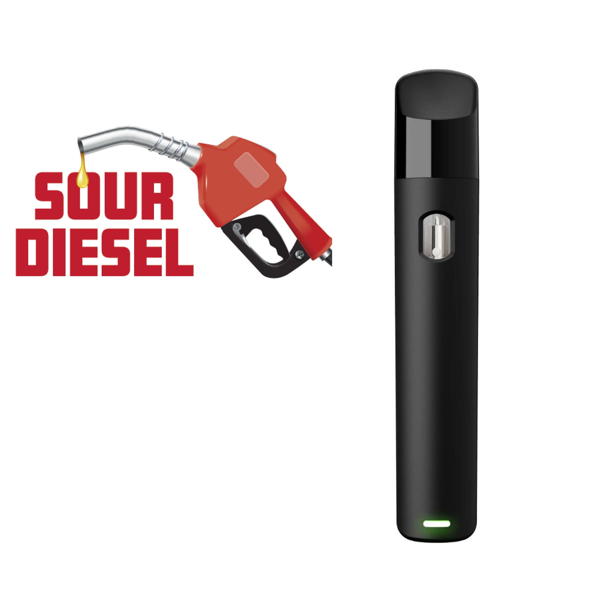 Sour Diesel High THCa Live Resin Disposable Rechargeable Vape
