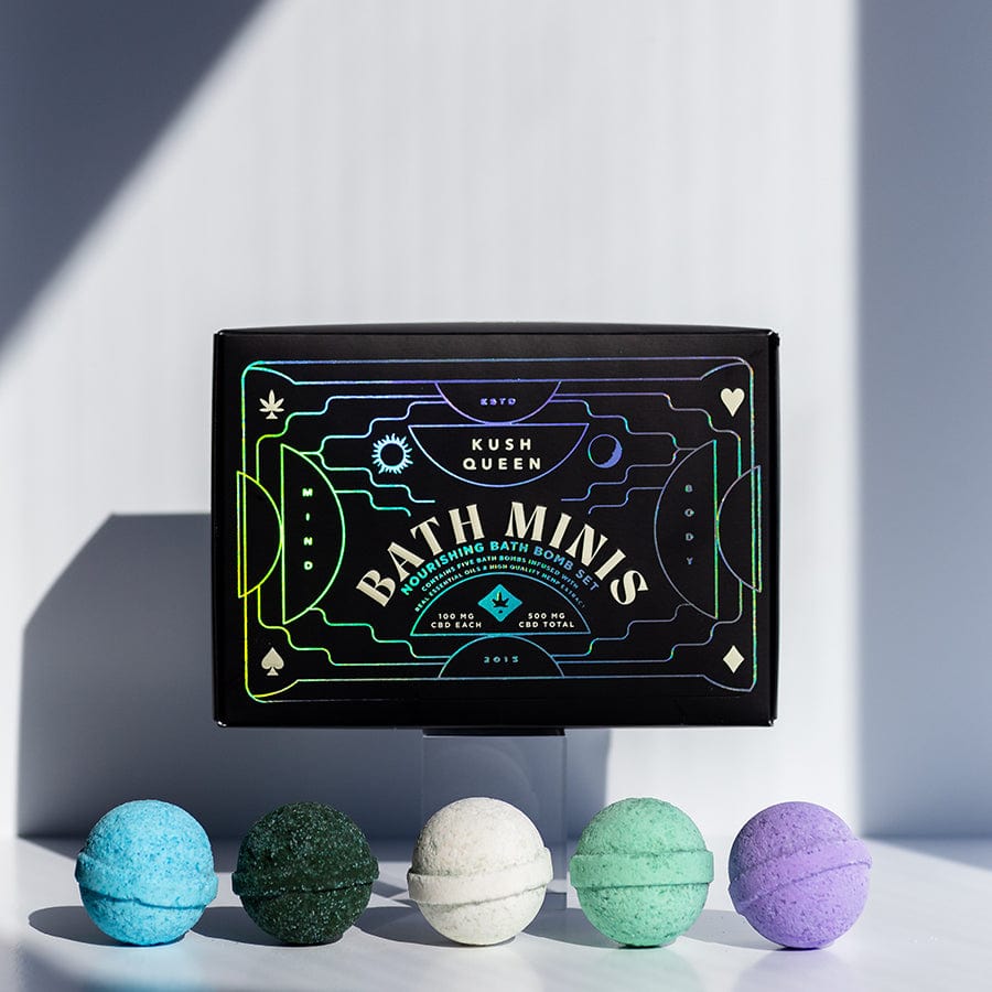 Mini CBD Bath Bomb Collection