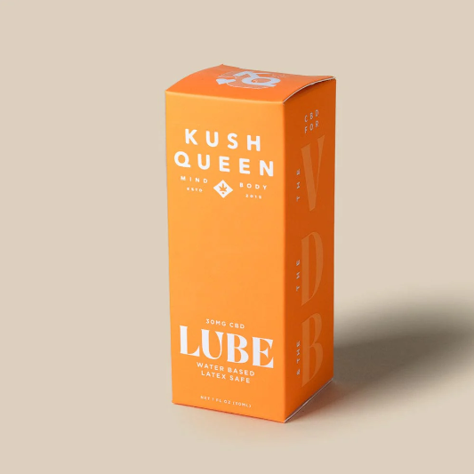 Shop Kush Queen CBD Lube 1oz Water-Based Intimacy Lube Shop Kush Queen CBD Lube 1oz Water-Based Intimacy Lube