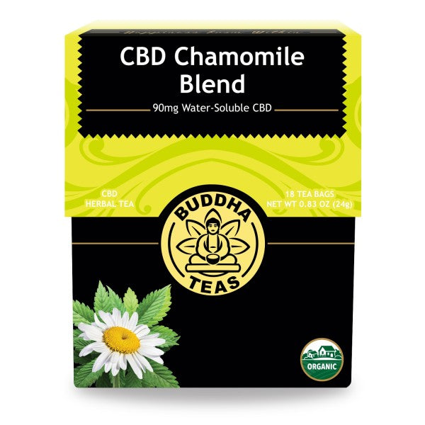 CBD Chamomile Tea for relaxation and calm