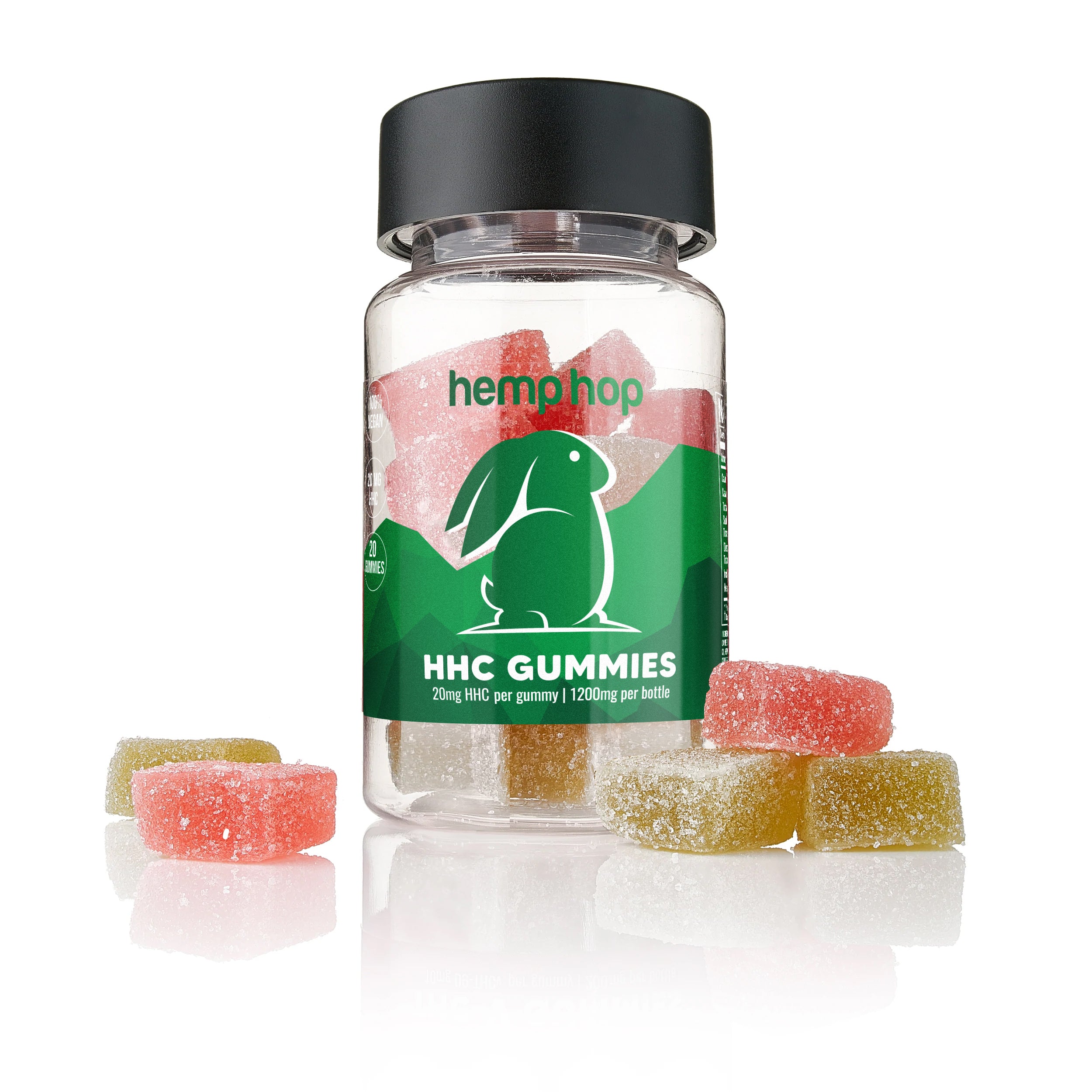 Buy Best HHC Gummies 400mg Online Gummy Bottle | Hemp Hop