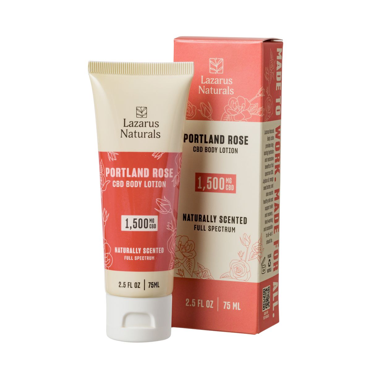 Portland Rose Full Spectrum CBD Lotion