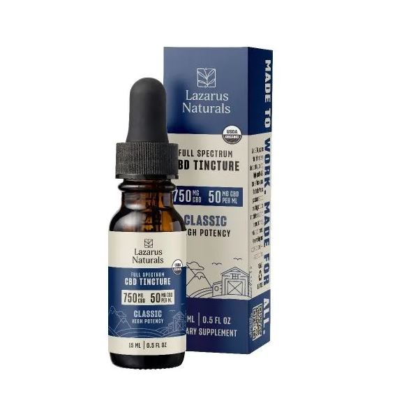 Classic High Potency Full Spectrum CBD Tincture