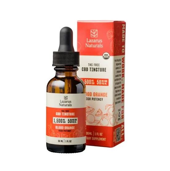 Blood Orange High Potency CBD Tincture