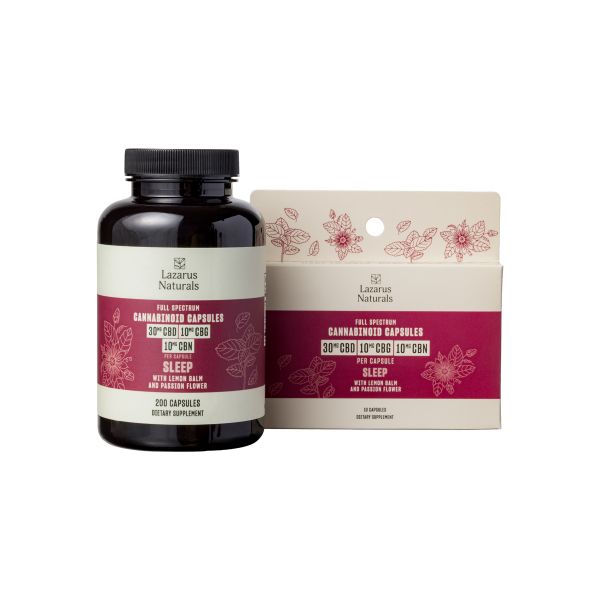 Cannabinoid Sleep Capsules