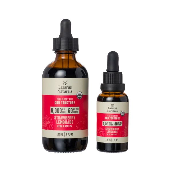 Strawberry Lemonade High Potency CBD Oil Tincture